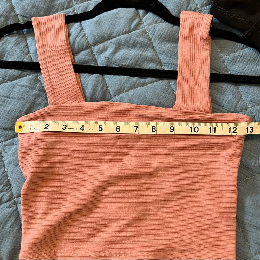 Free people crop tank small blush